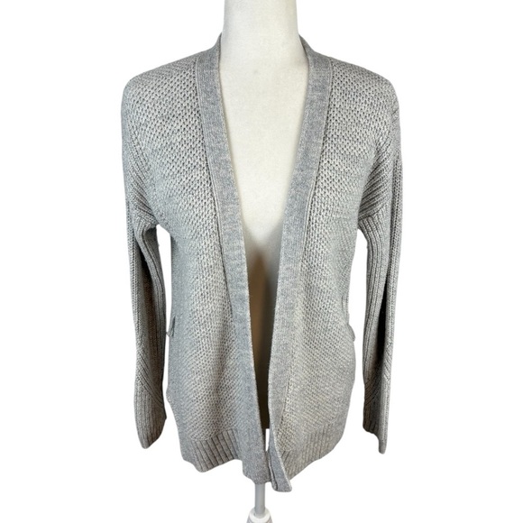 A New Day Grey Knit Cardigan Size XS - Picture 1 of 9